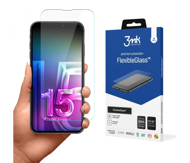 3mk Flexible Glass do iPhone 15 Plus - 1173090 - zdjęcie 5